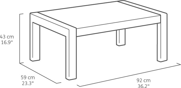 Conjunto Jardin Keter Victoria Lounge